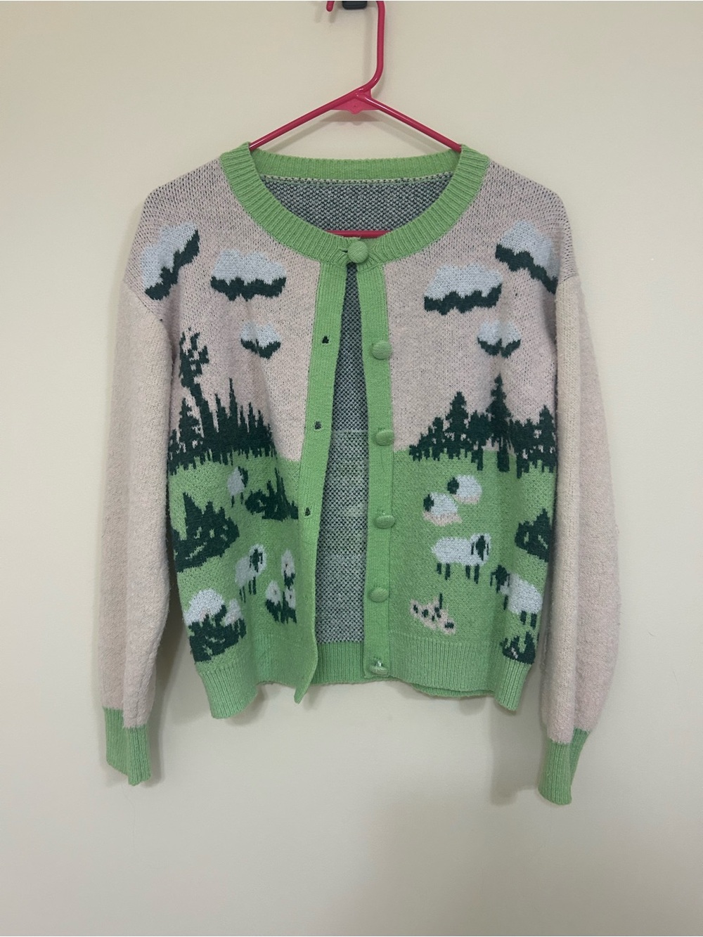 Sheep cardigan - Picture 2 of 3